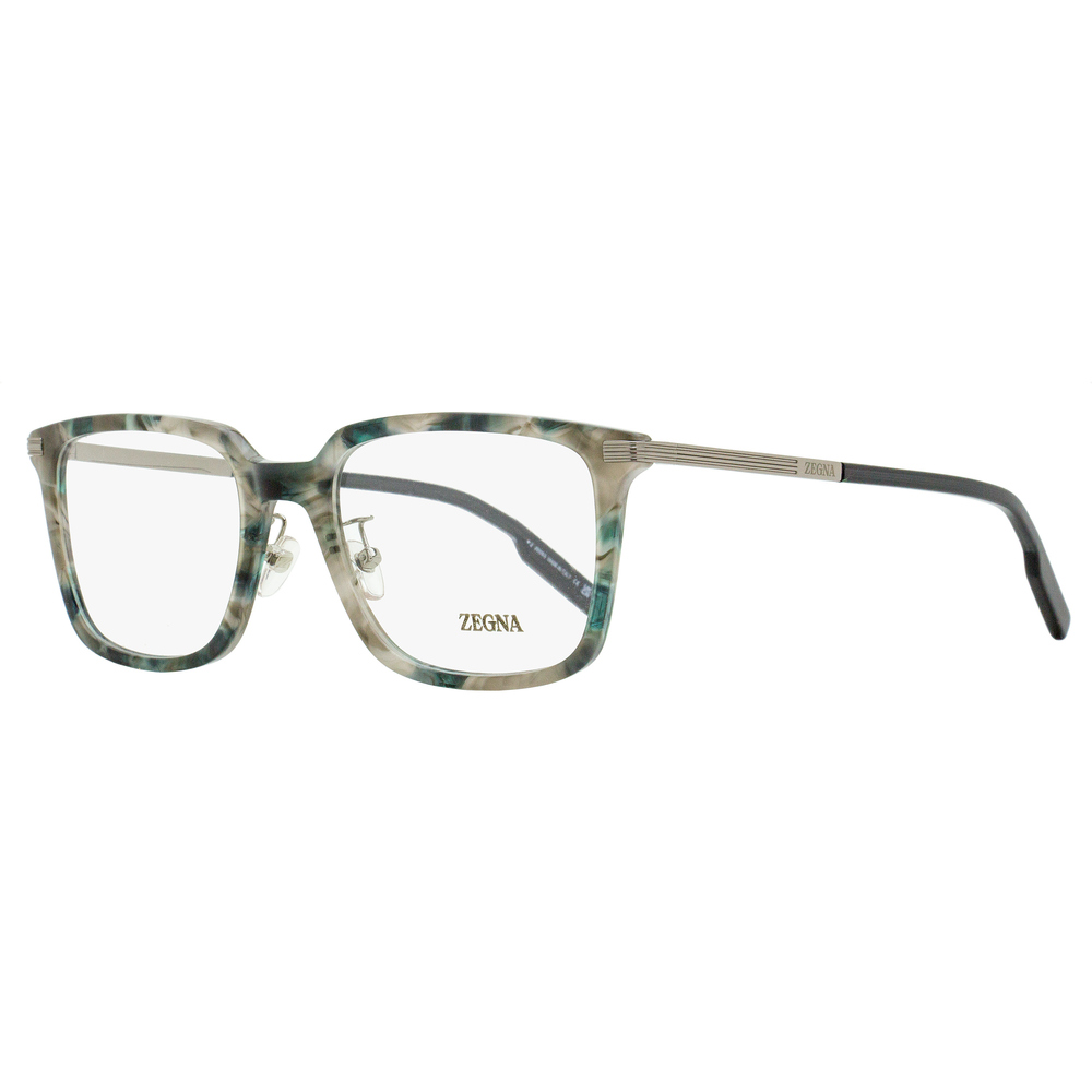 Zegna Stepped Browline Eyeglasses EZ5265-H 056 Gray Havana 54mm
